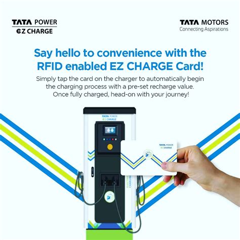 what is a rfid card for ev charging|tata power ez charge card.